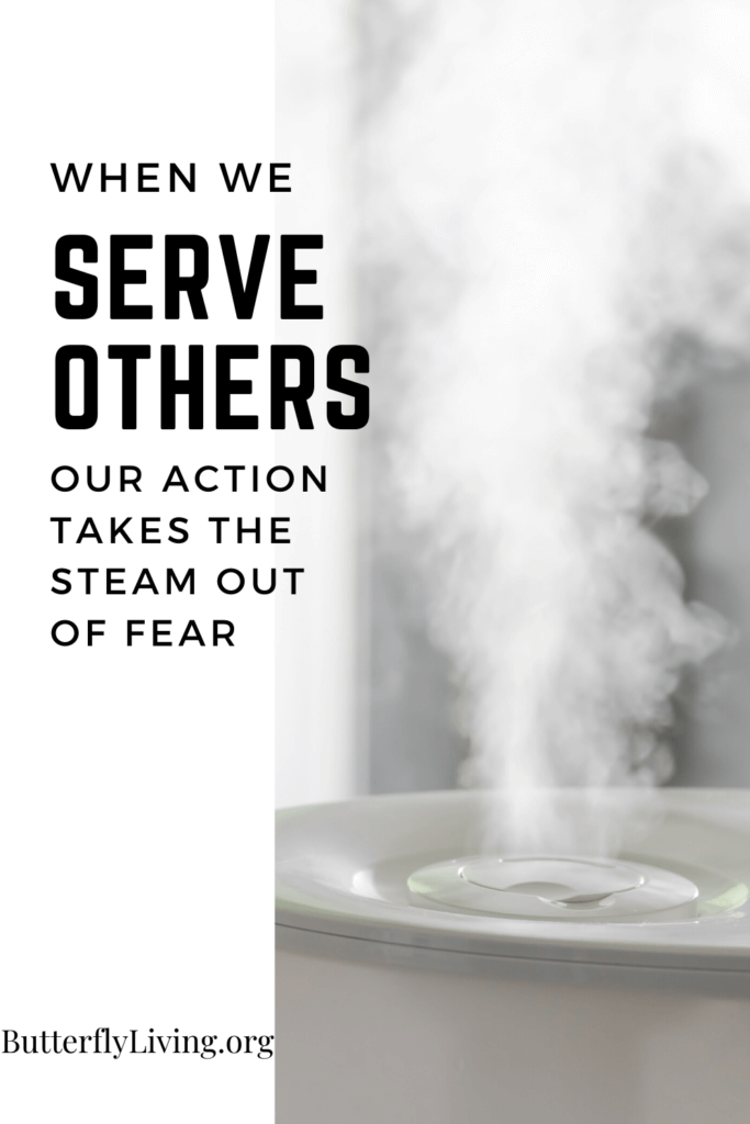 Steam coming out of a cup-Coping with fear and anxiety