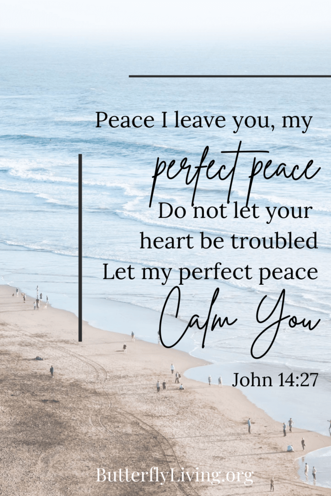 John 14 scripture-how to calm down when stressed