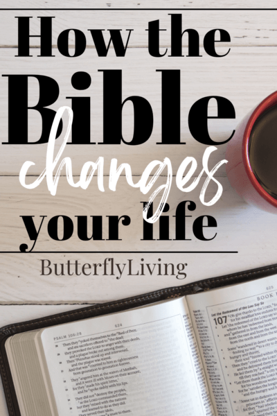 bible and coffee-how the Bible can change your life