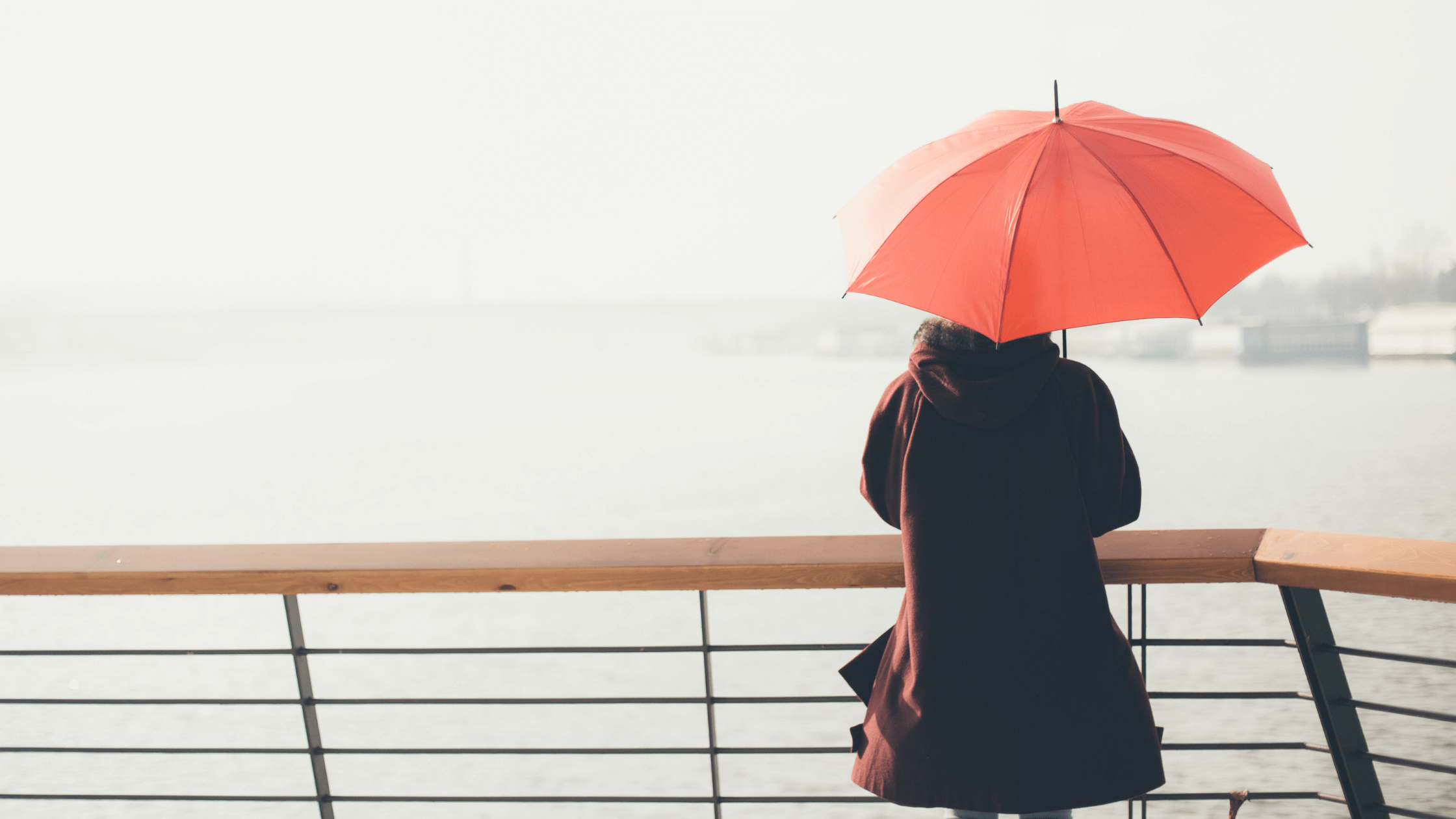 lady with umbrella-how to get over disappointment