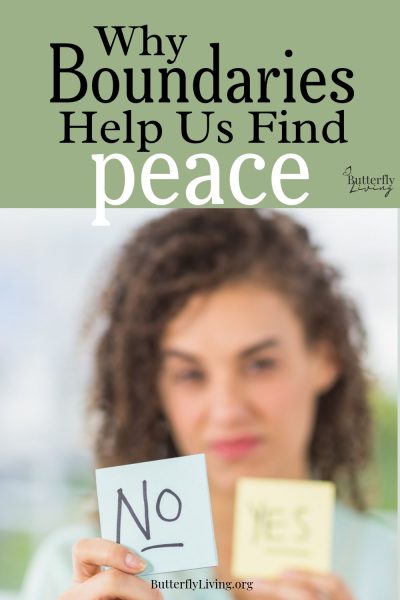 lady with "no" sign-healthy boundaries