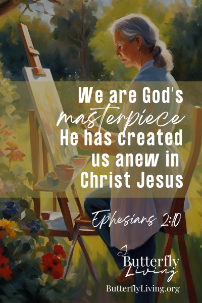 lady painting-what is my spiritual gift