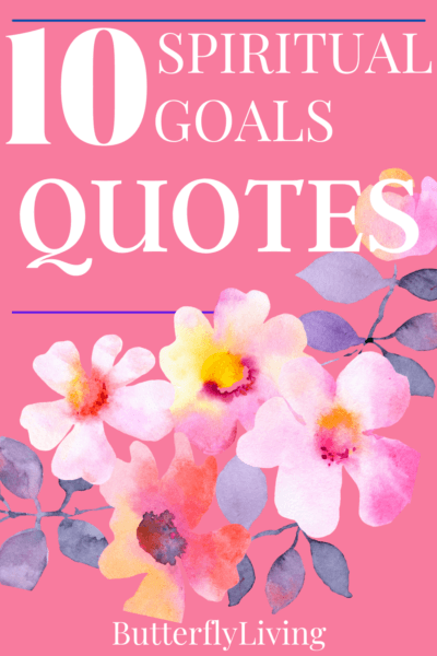 flowers-spiritual goals