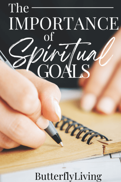 writing in book-spiritual goals