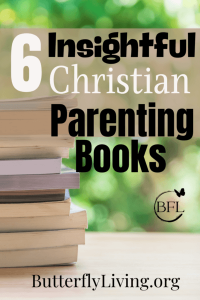 stack of books-Christian parenting books