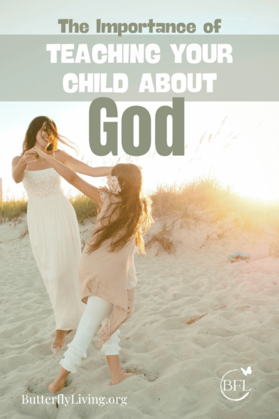 mom and daughter-teach your child about God