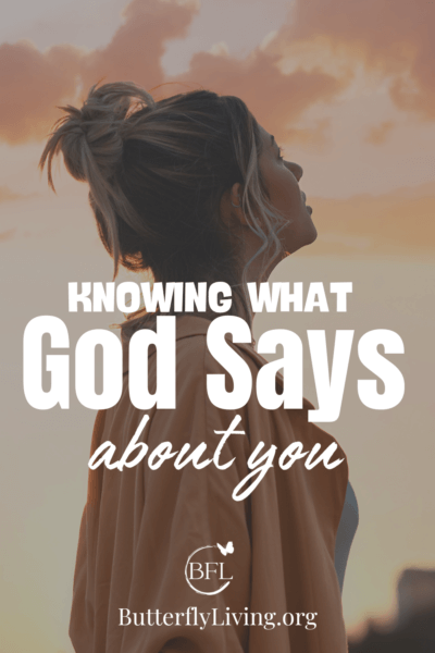lady looking up-what God says about you