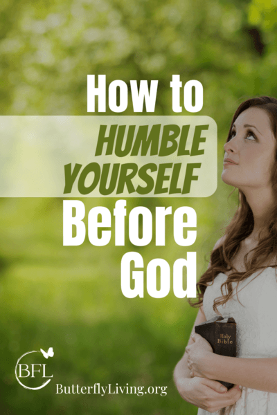 lady looking up-how to humble yourself to God