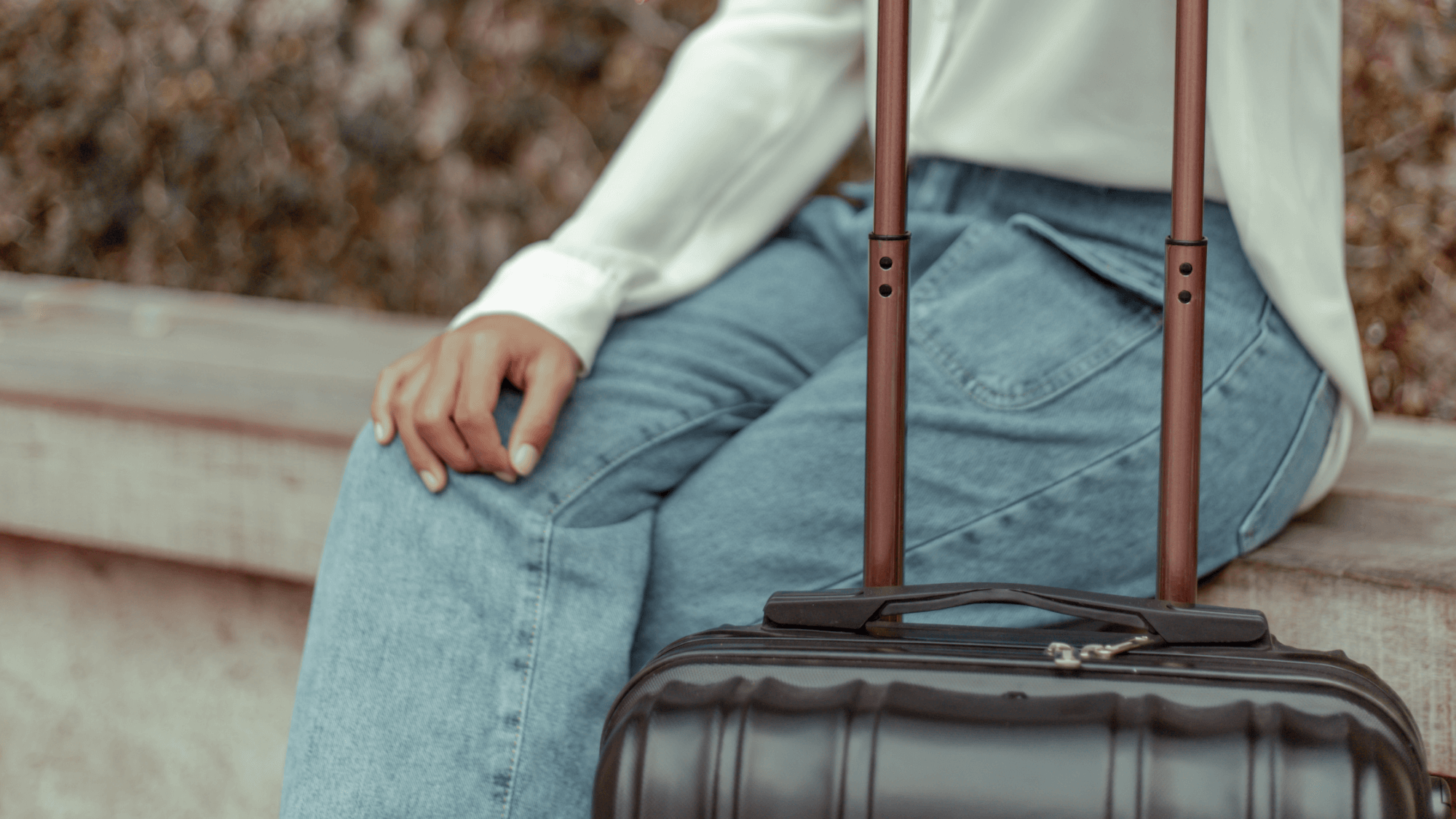 girl with suitcase-encouragement for empty nesters