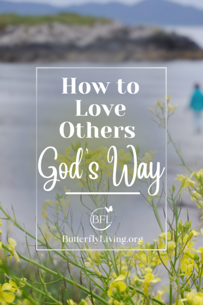 flowers on beach-love others