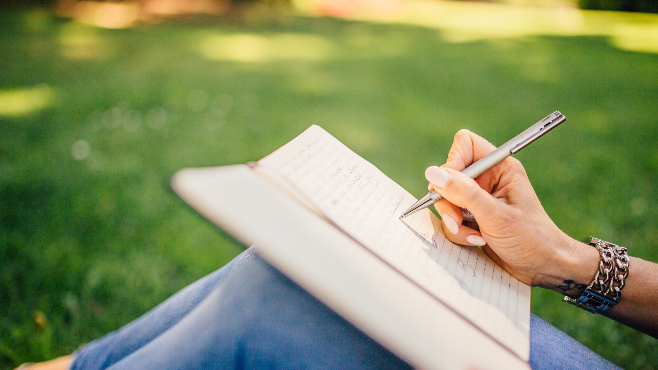 lady writing-be prepared