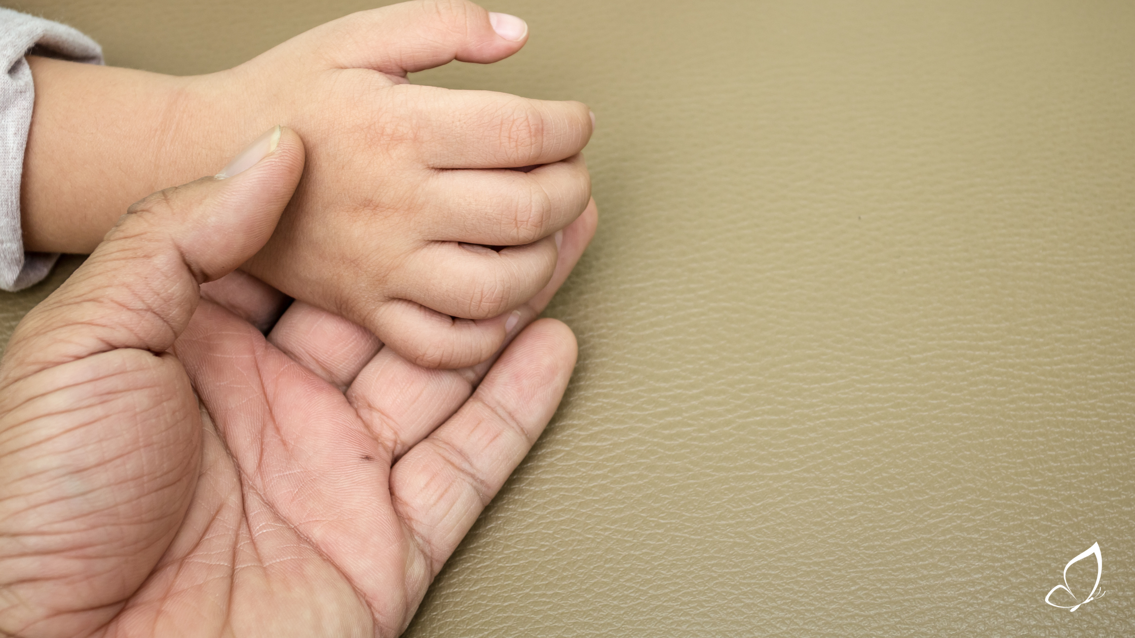 child and adult hands-christian parenting