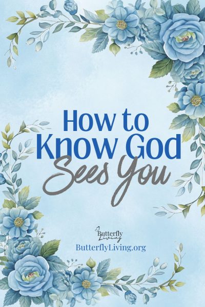 flower border-God sees you