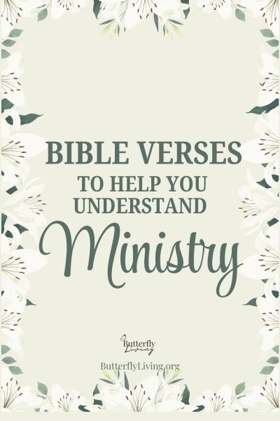 words and flowers-ministry in the bible