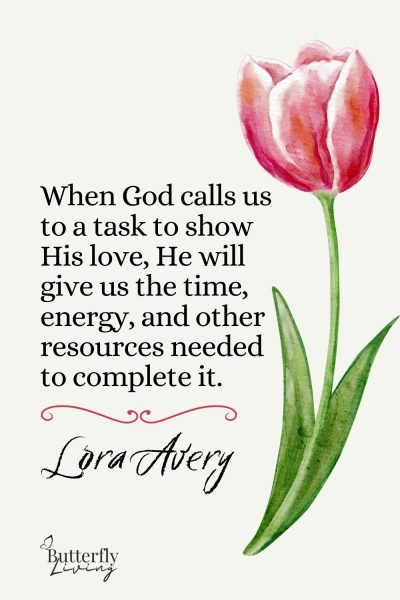 tulip flower-ministry in the Bible