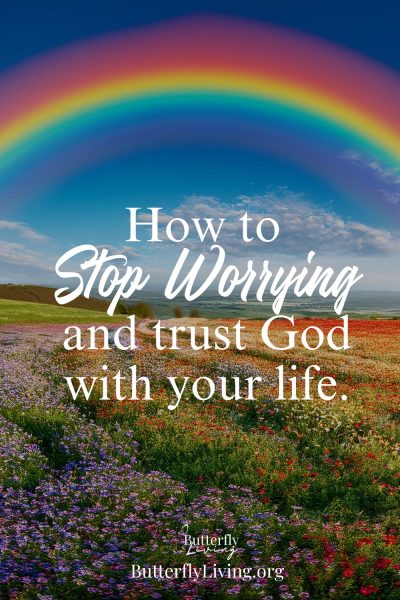 flowers and rainbow-stop worrying